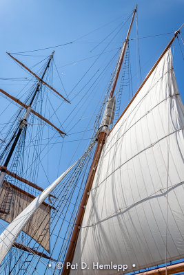 Masts and sails