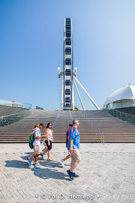 Walking the pier