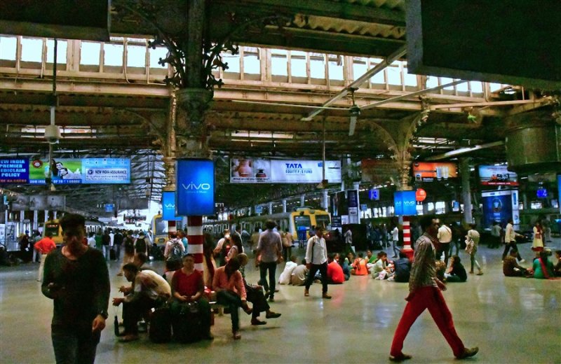 Chhatrapati Shivaji Terminus railway station - India_1_7720