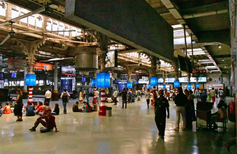 Chhatrapati Shivaji Terminus railway station - India_1_7721
