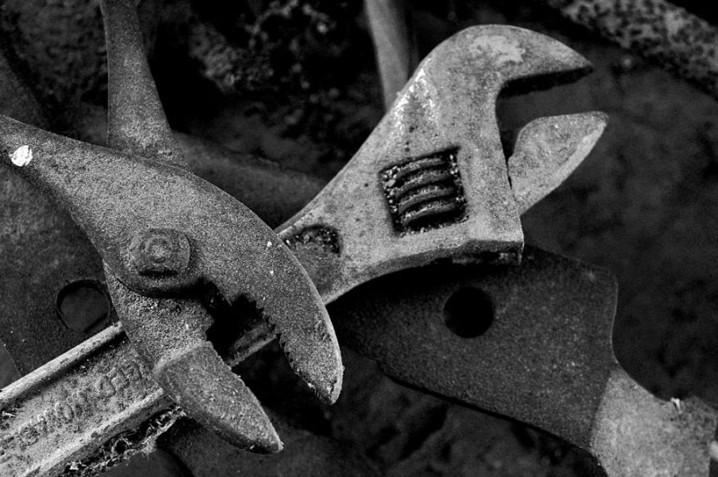 Abandoned tools 5501