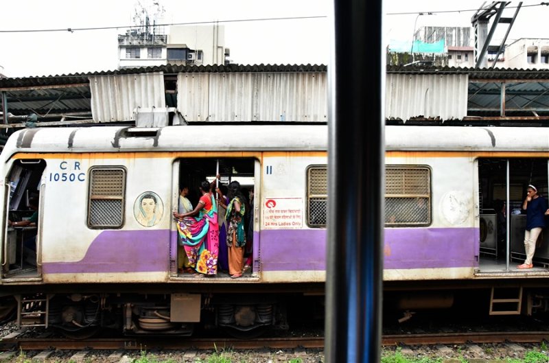 Passing train - Ladies car - India_1_8022