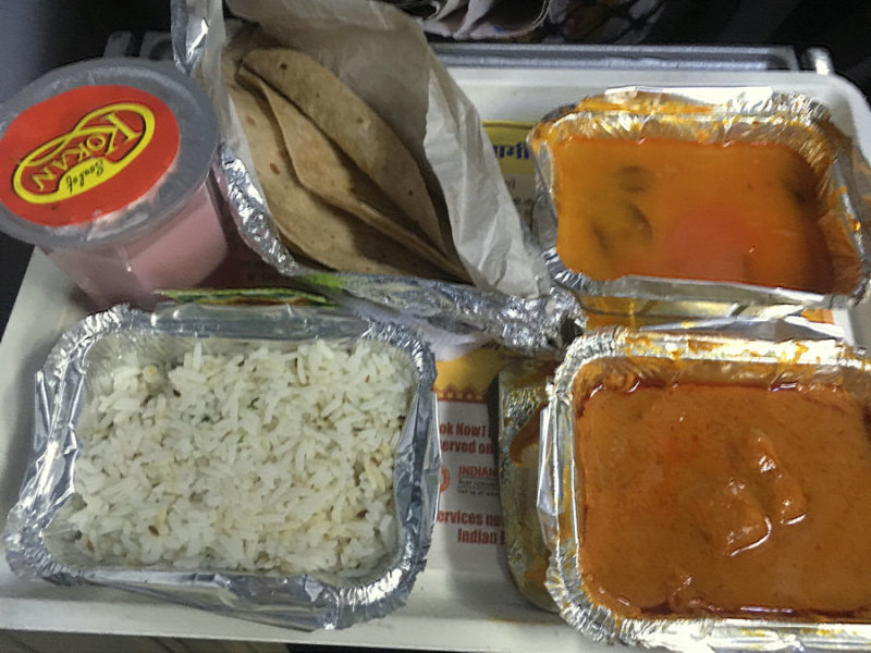 Lunch on the Tejas Express - India 1 i5183