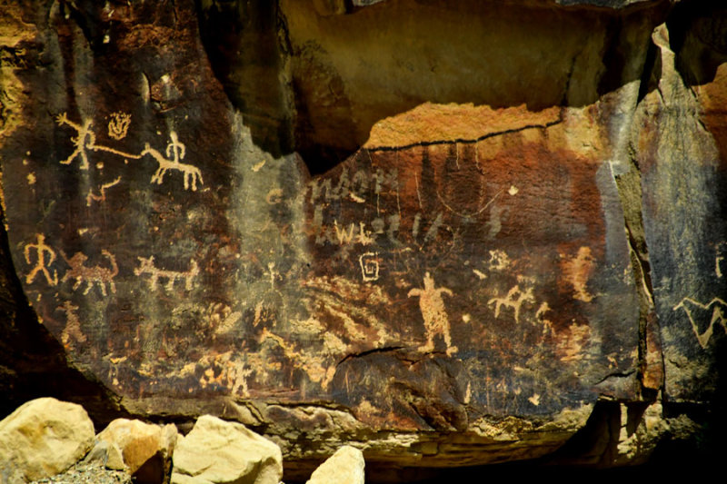 Nine Mile Canyon petroglyphs - Utah19 2 0070