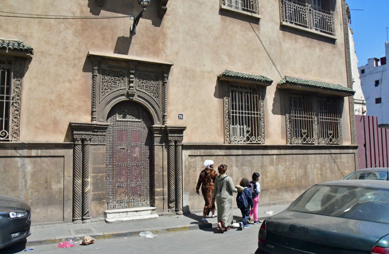 Said to be oldest house in Casablanca medina - Moroc 1912
