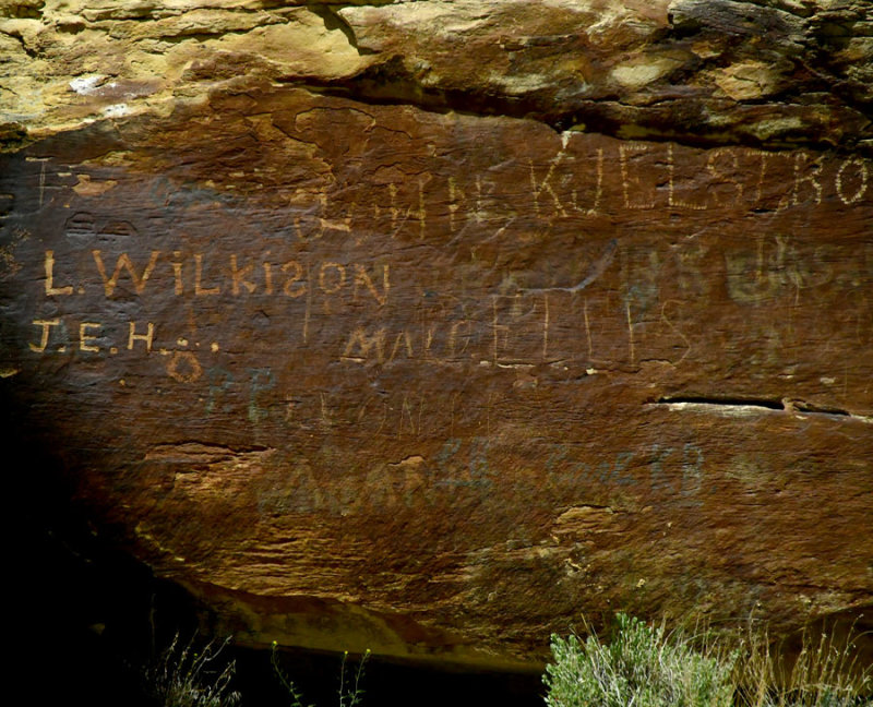 Nine Mile Canyon petroglyphs - Utah19 2 0088