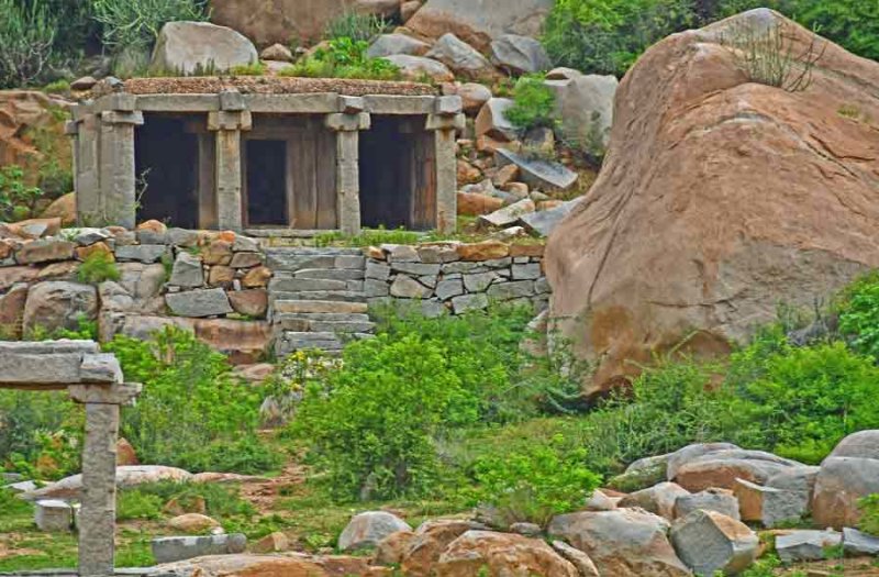 Temple at Hampi - India-1-9493