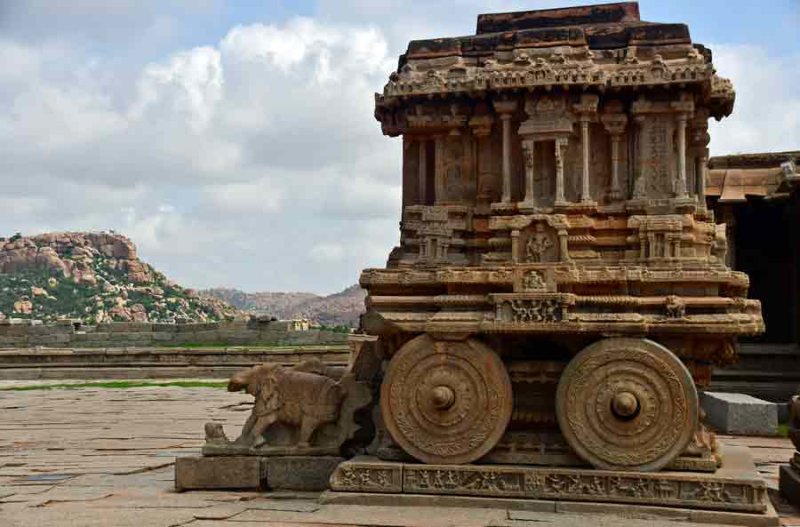 The Stone Chariot - India-1-9534