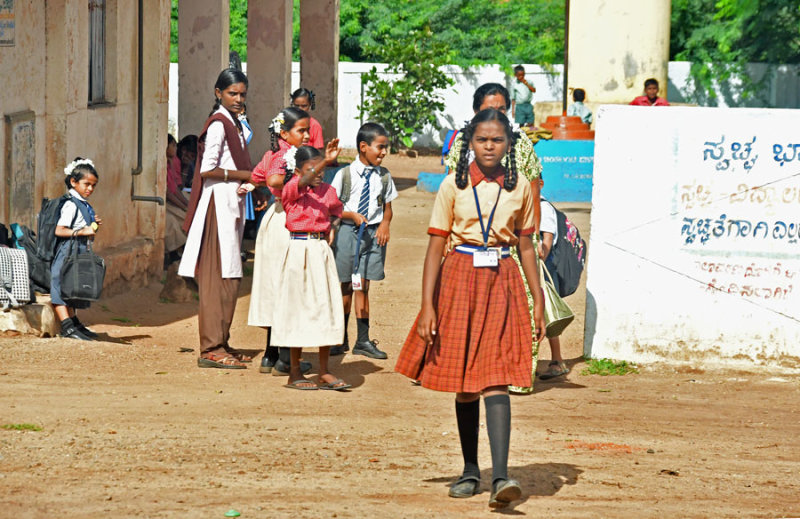 School children - India-2-0363