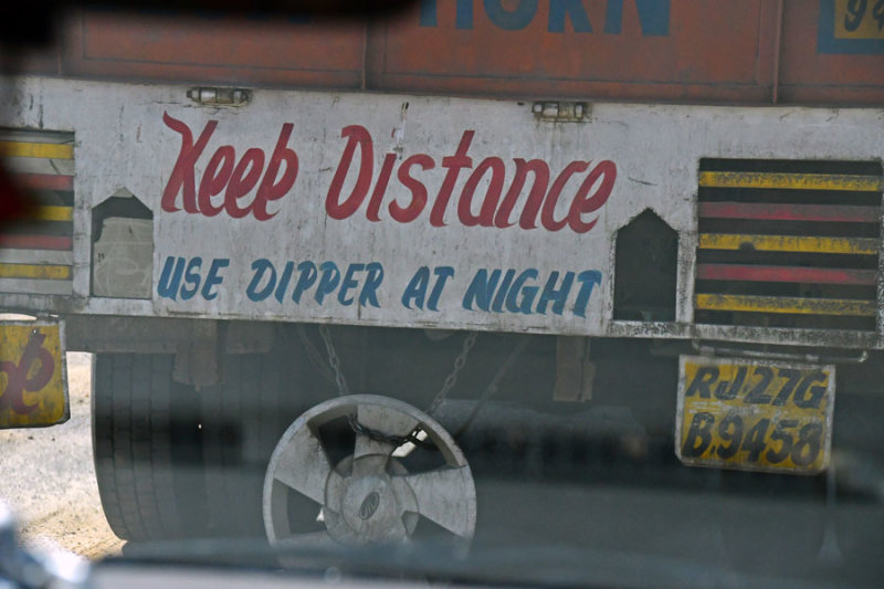 Keep Distance - Use dipper at night - India-2-0393