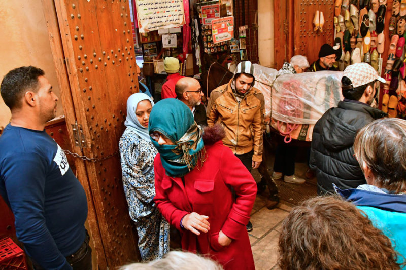 In the medina - Moroc-3043