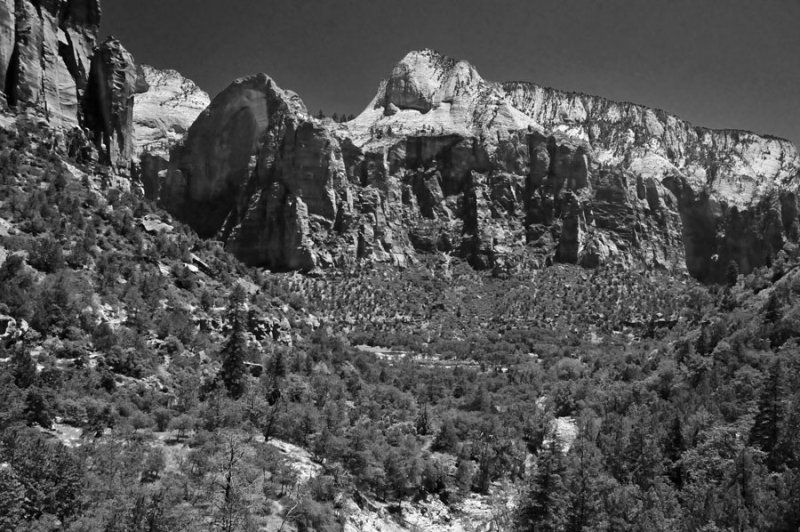 Zion-Utah15 - 8484bw