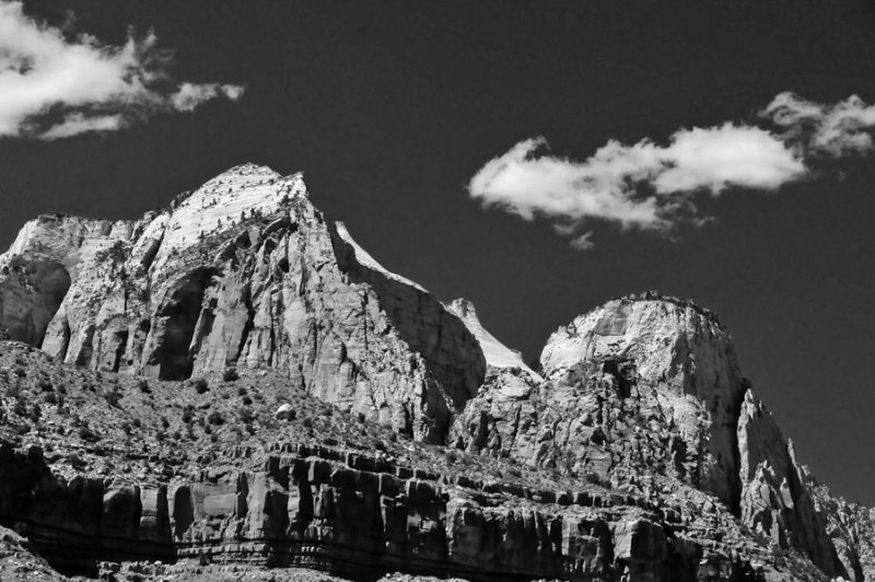 Zion-Utah15 - 8529bw