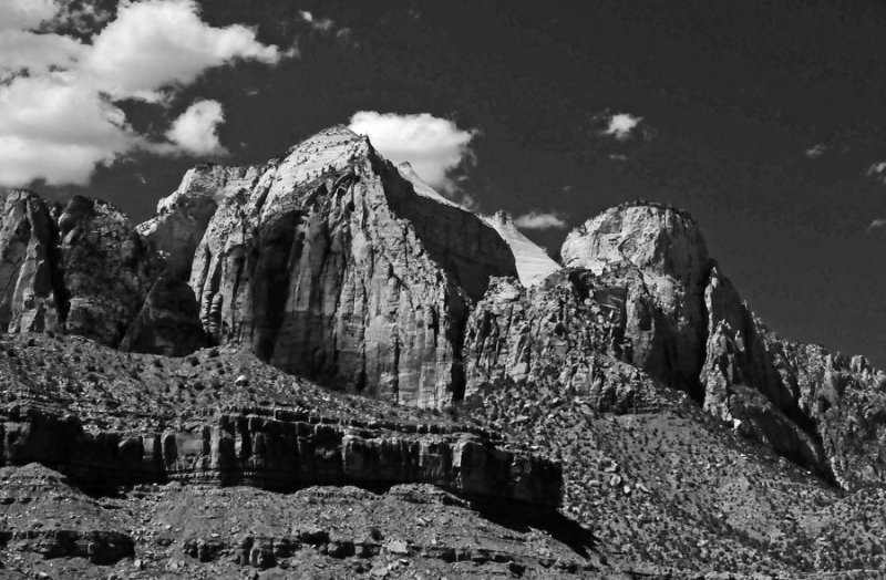 Zion-Utah15 - 8535bw