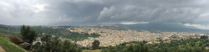 Fez panorama - Moroc-i0171