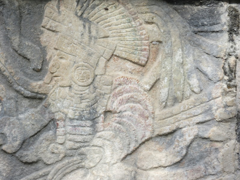 Platform of the Skulls - carving