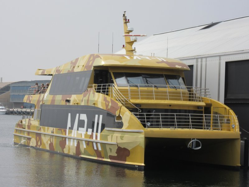 Our transport to MONA...