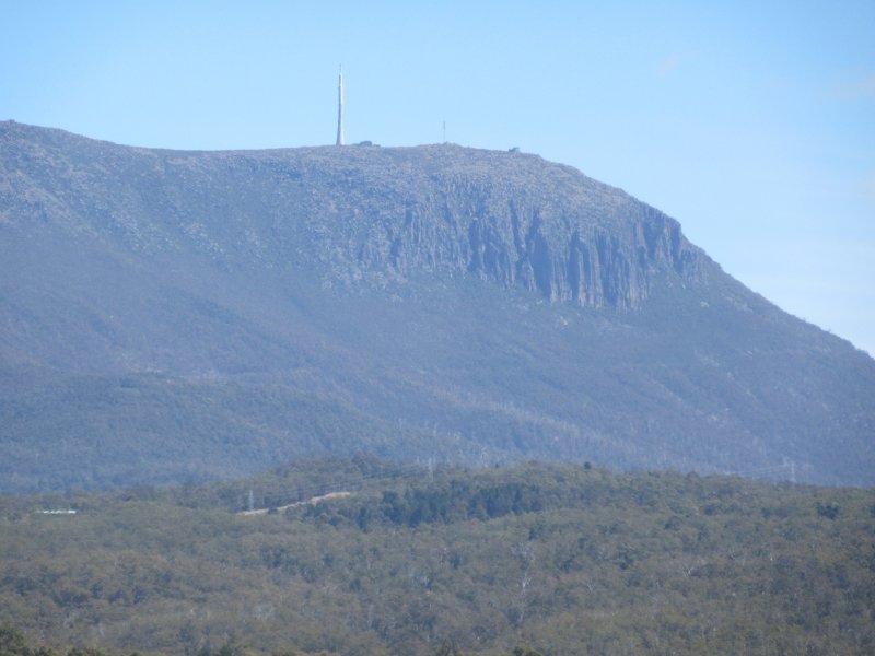 kunanyi/Mt. Wellington - 1271m - overlooking Hobart