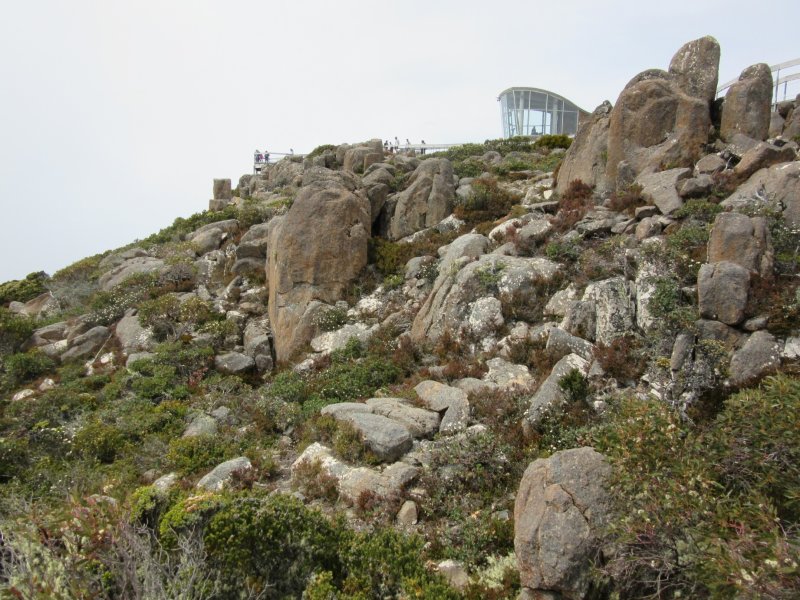 Viewing room at the top