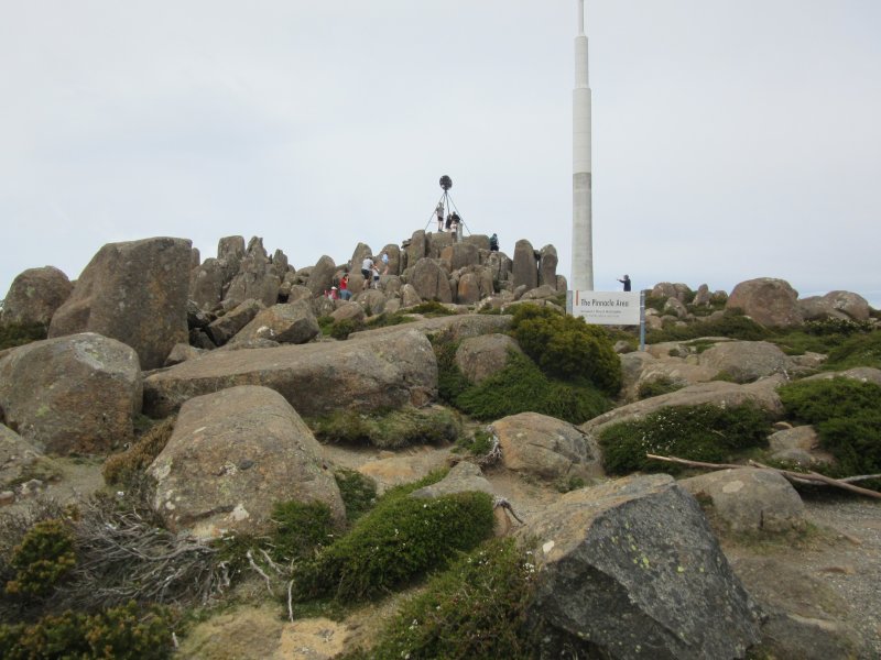 Pinnacle at the top