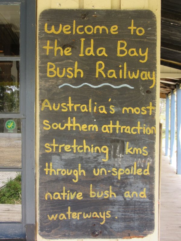 It was Australia's most southernmost railway - sadly, it is now closed