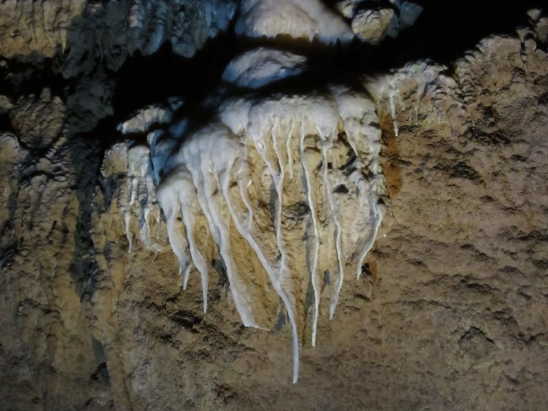 We take a tour and many formations have names...