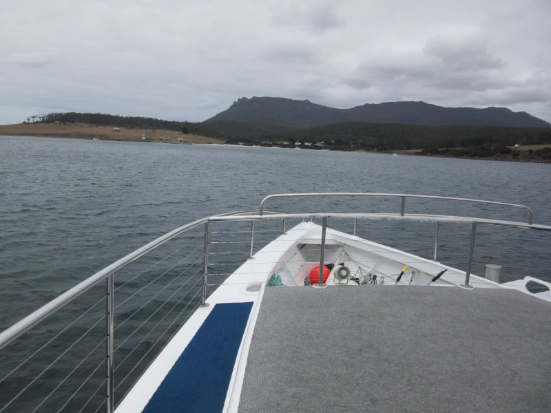 Ferry across Mercury Passage