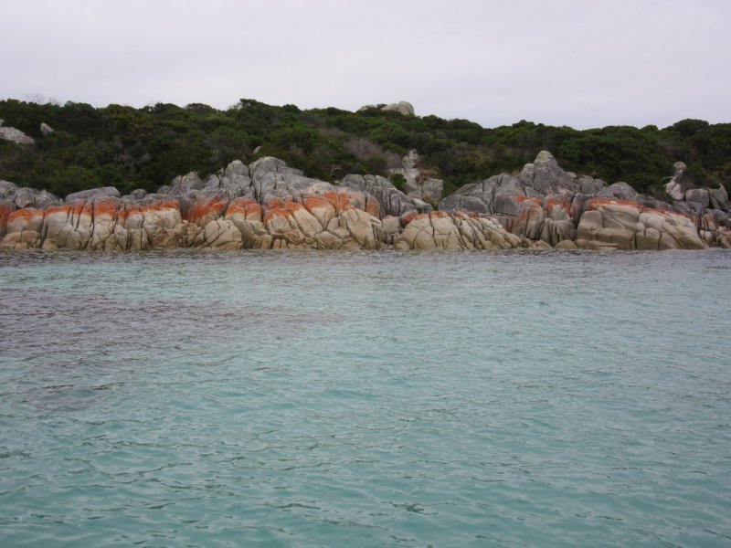 We stop at Eddystone Point - the most northern point of the Bay of Fires
