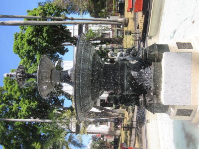 Fountain in Parque Central