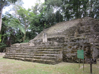 Temple with stelae 9 - to commemorate...