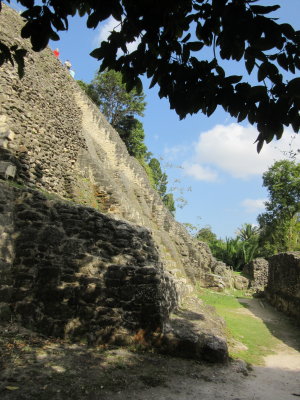 High Temple - part way and its very steep