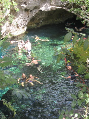 Gran Cenote (sinkhole)