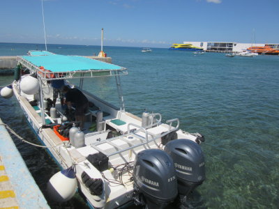 Our dive/snorkel boat