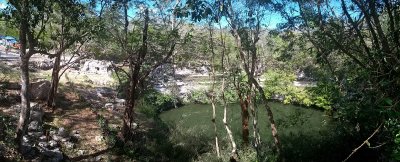 Panorama of the Sacred Cenote
