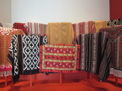 Textile exhibition in Casa de Montejo
