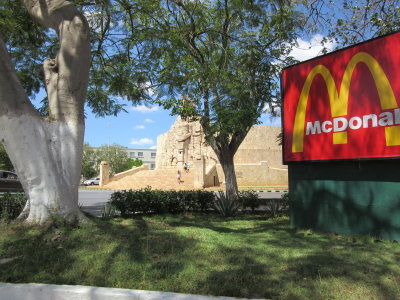 After all that culture - McDonald's!!!!!!