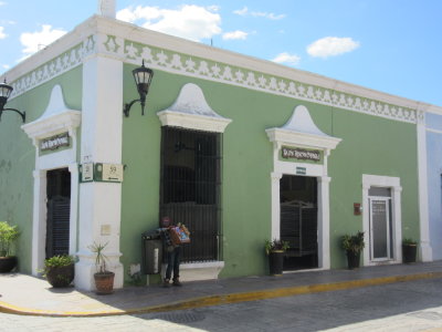 Salon Rincon Colonial - bar used in the movie Original Sin - we had a couple of beers here 