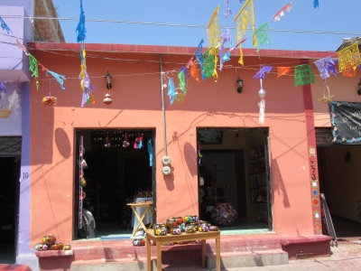 Colourful shop