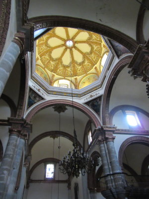 Inside the Catedral