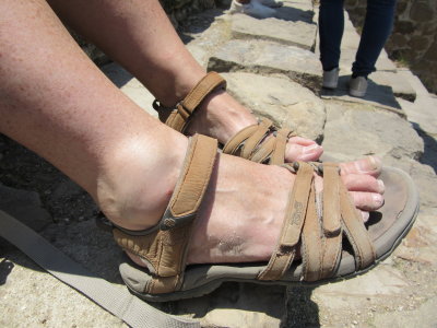 At the top of Plataforma SurOops and a very big ouch!