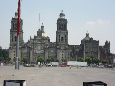 Catedral Metropolitana - started in 1573...