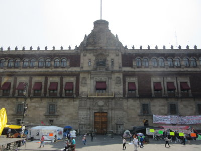 Palacio Nacional - President's offices and the Federal Treasury