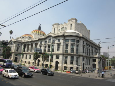 Back of the Palacio de Bellas Artes