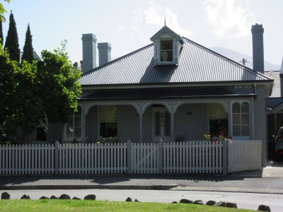 Historic houses at Arthur Circus, Battery Point