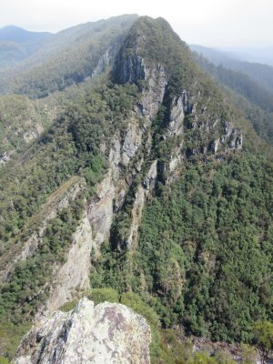 The peak opposite our lookout