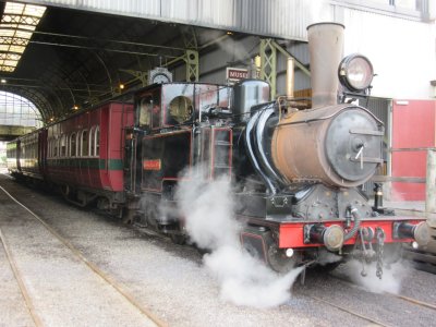 West Coast Wilderness Railway - a steam train journey