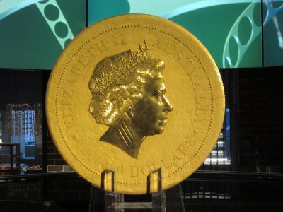 The world's largest coin - 1 Tonne Gold Coin