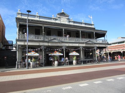 Heritage buildings are dotted around Fremantle