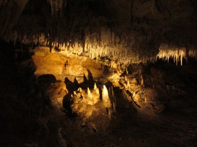 Inside Lake Cave