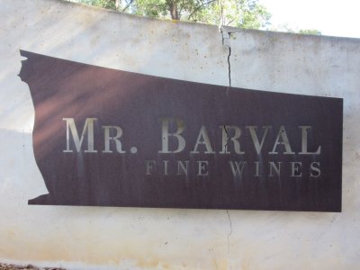 Mr Barval Vineyard - a warm welcome...